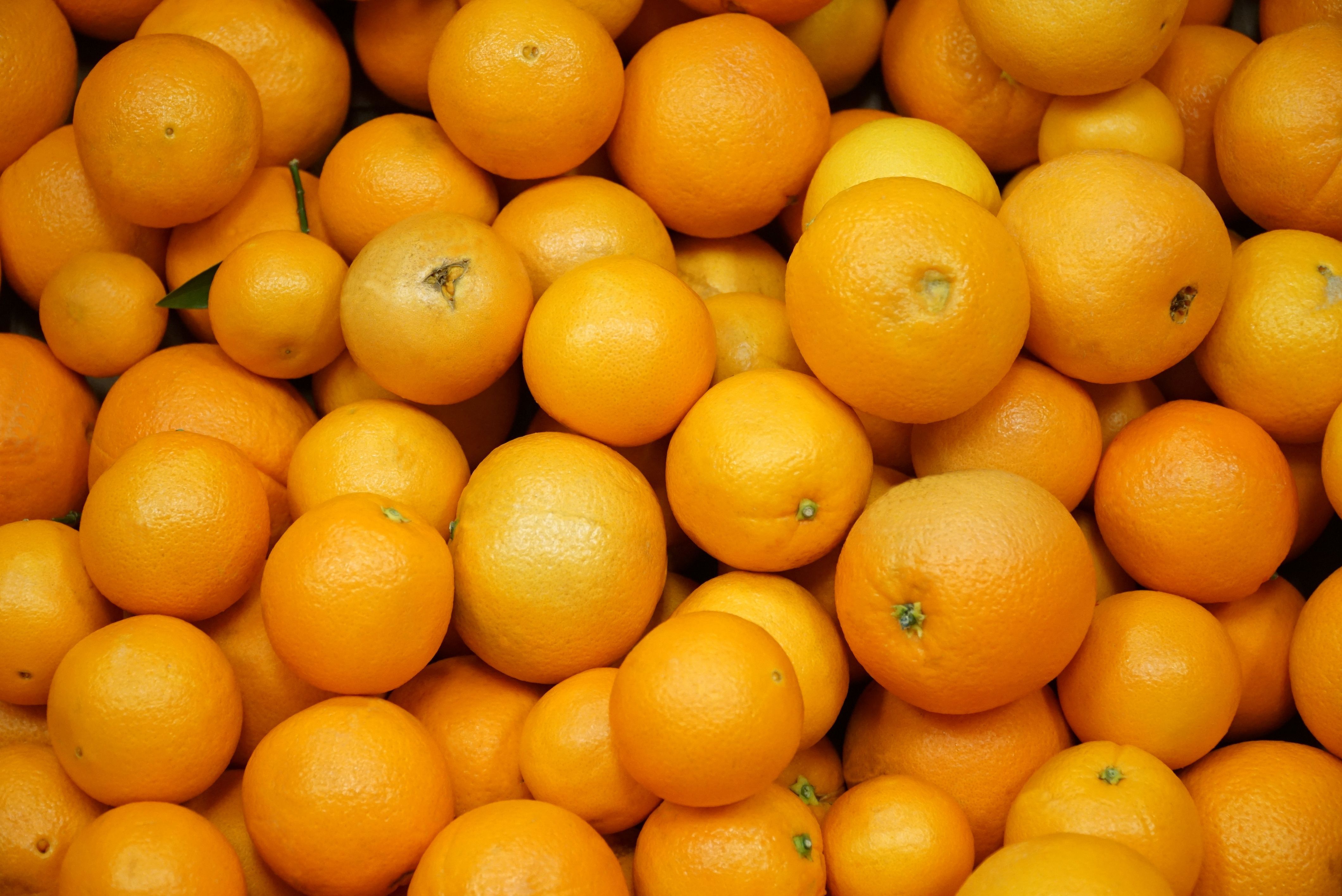 Background image of oranges
