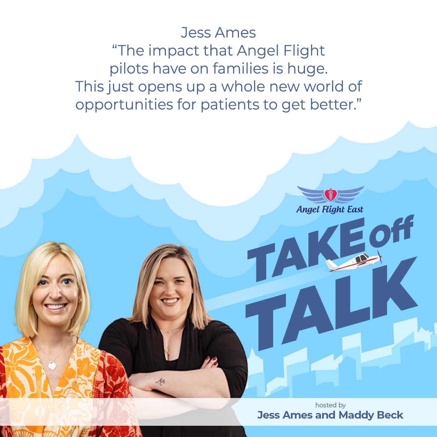 Take Off Talk with Angel Flight East | Beth Leduc