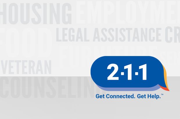 Looking for a referral? Call 211.