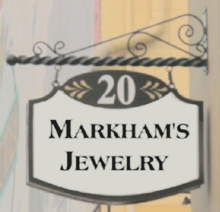 SA28315 - Large Two-Sided Hanging Jewelry Store Sign