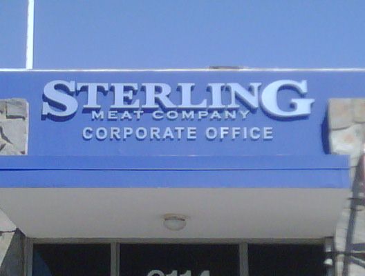 STERLING 3D LETTERS