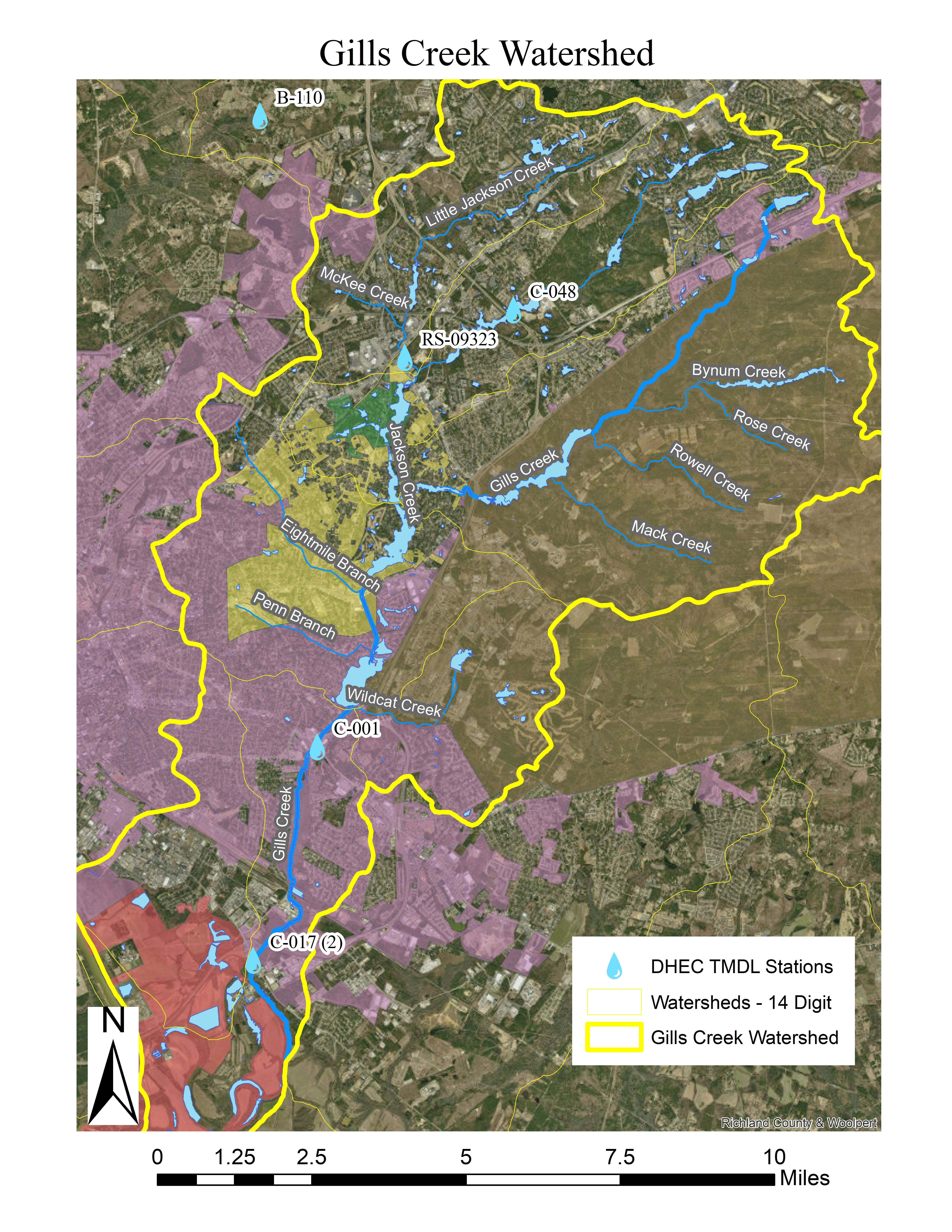 Map of the Watershed