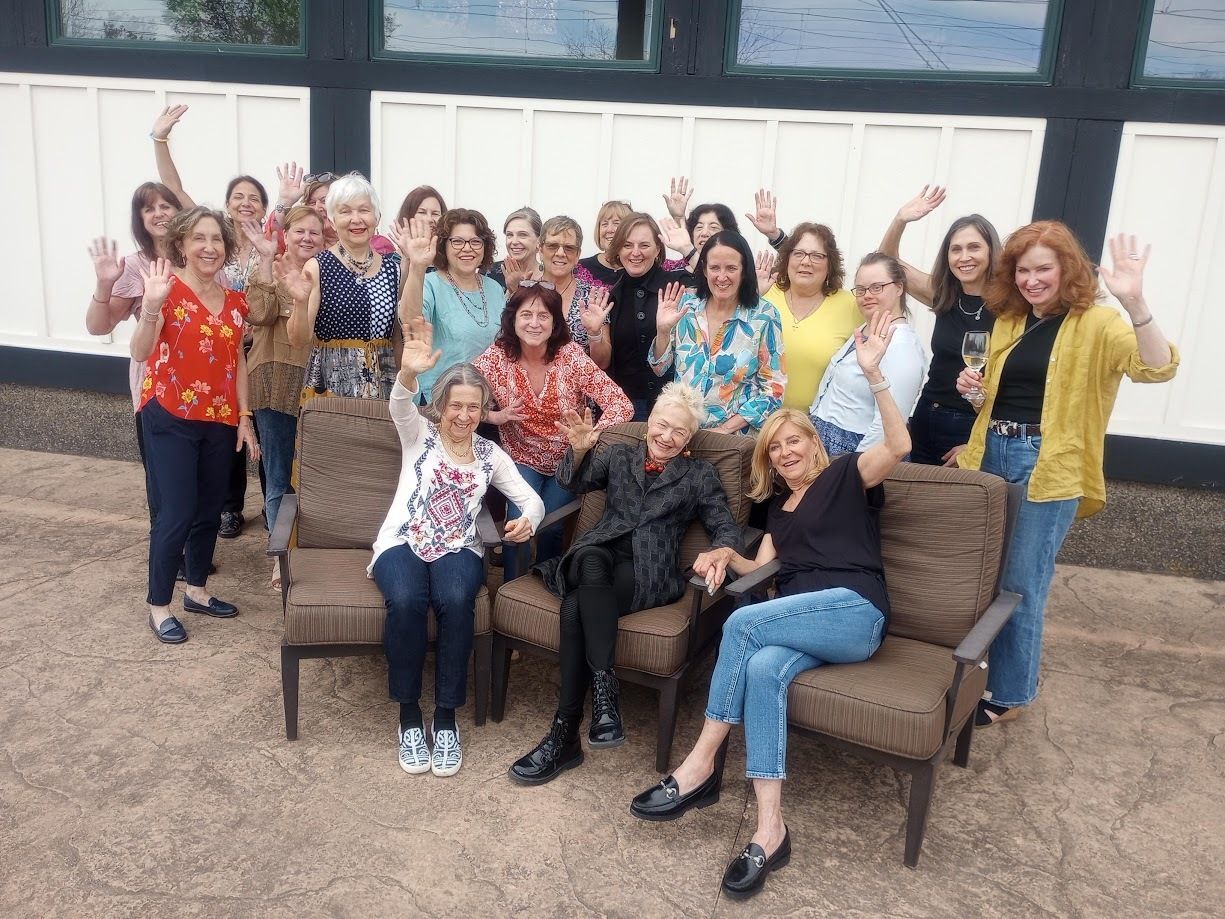 In Full Swing Volunteers say hello from the AWP Volunteer Appreciation event.