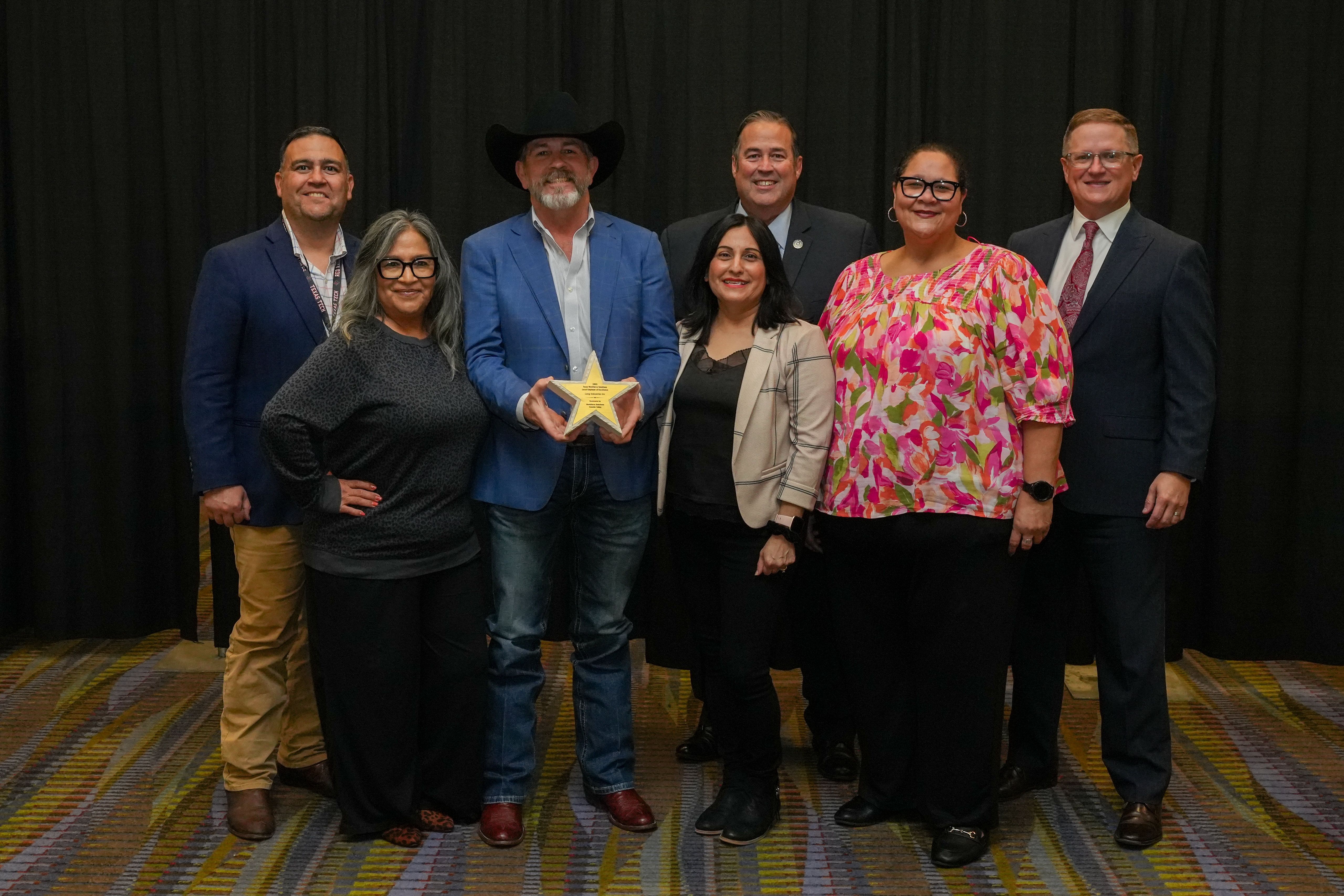 Long Industries Wins Award at Texas Workforce Conference
