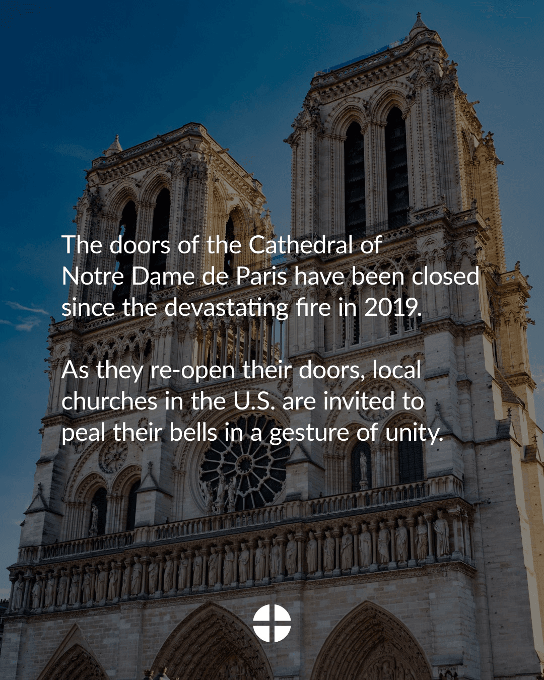 Invitation to Join in Bell Pealing for the Rite of Opening the Doors of the Cathedral of Notre Dame