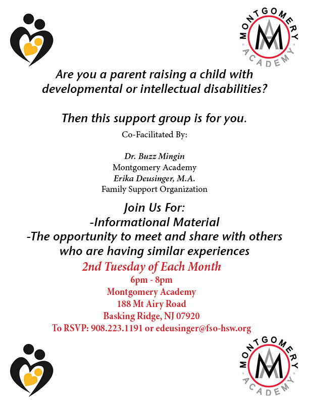 Parent Support Group (Basking Ridge)