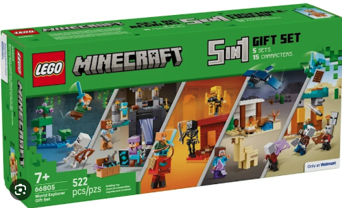 Lego Minecraft 5 in 1 Gift Set