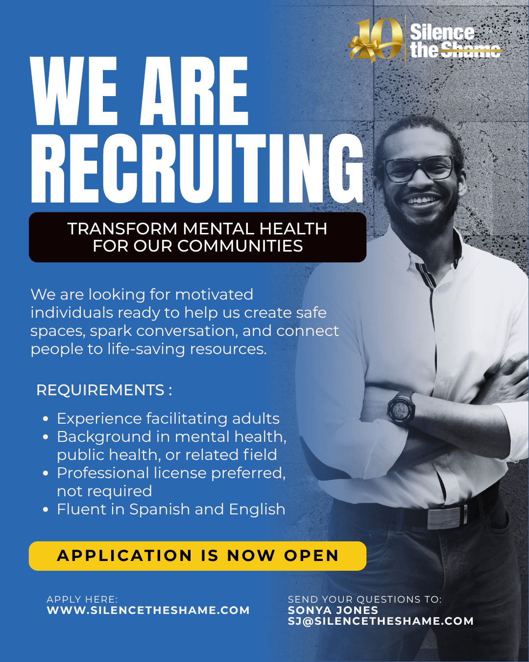 We're Looking for Facilitators