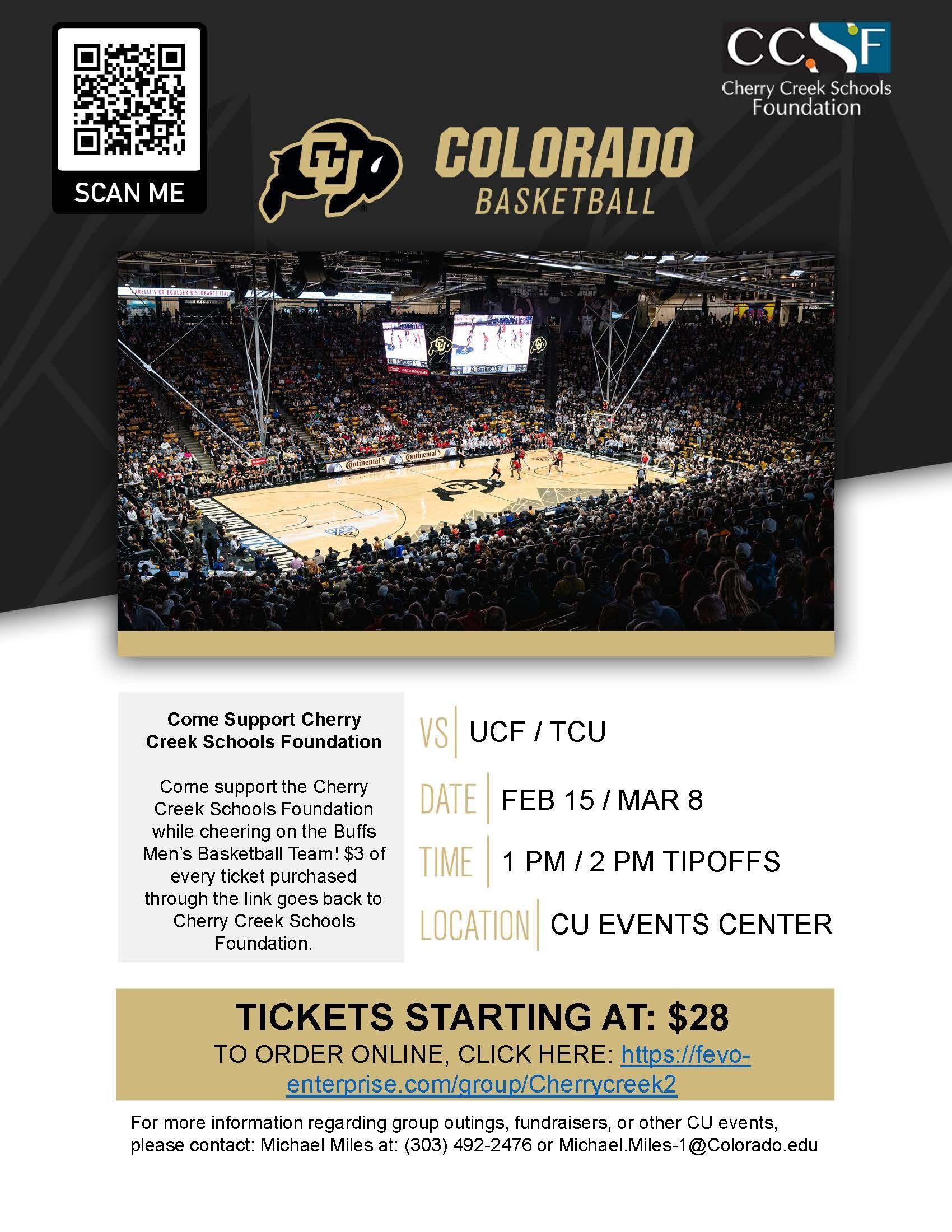 CU Buffs Men's Basketball