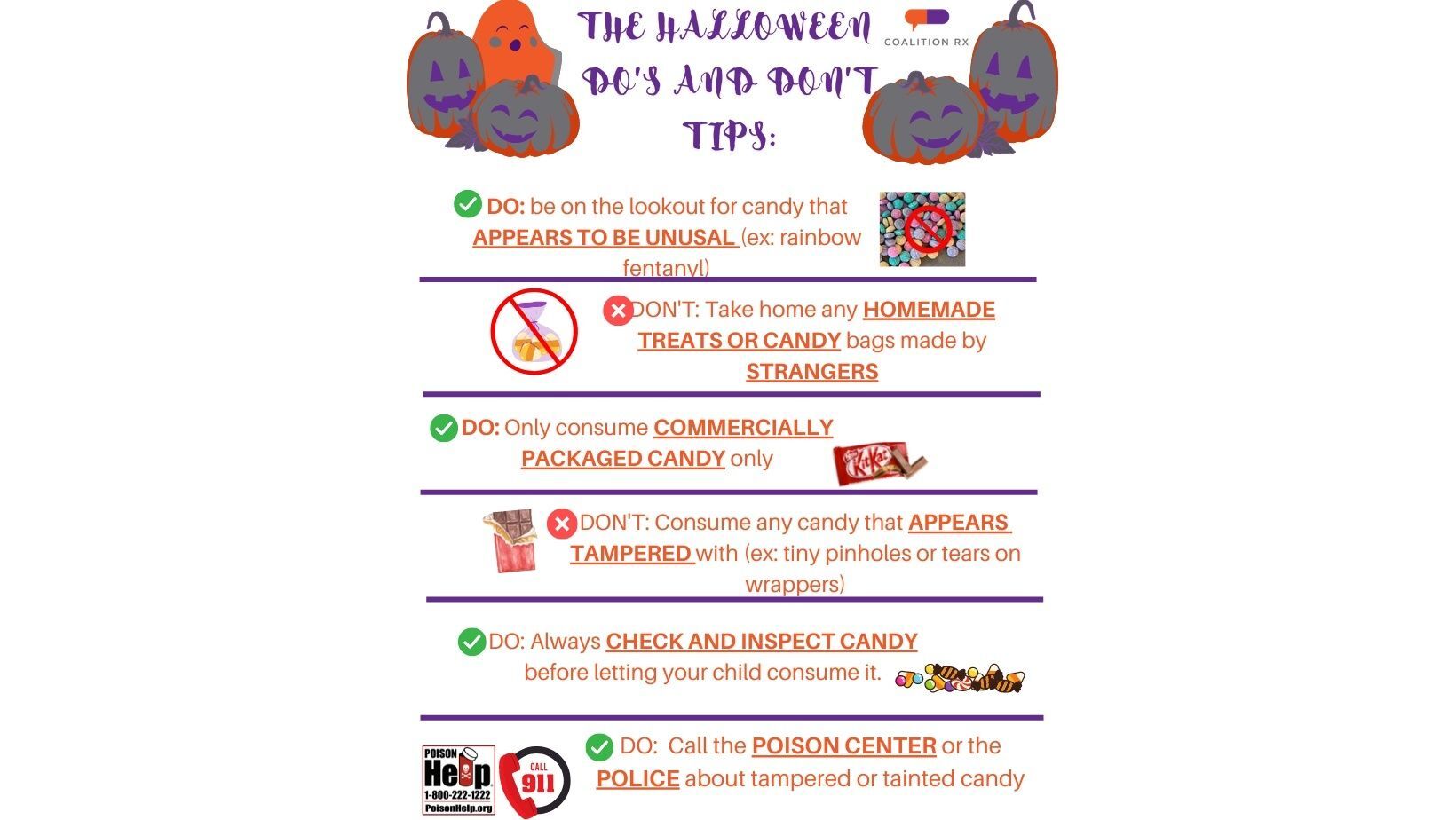 Do's and Don't Halloween Tips