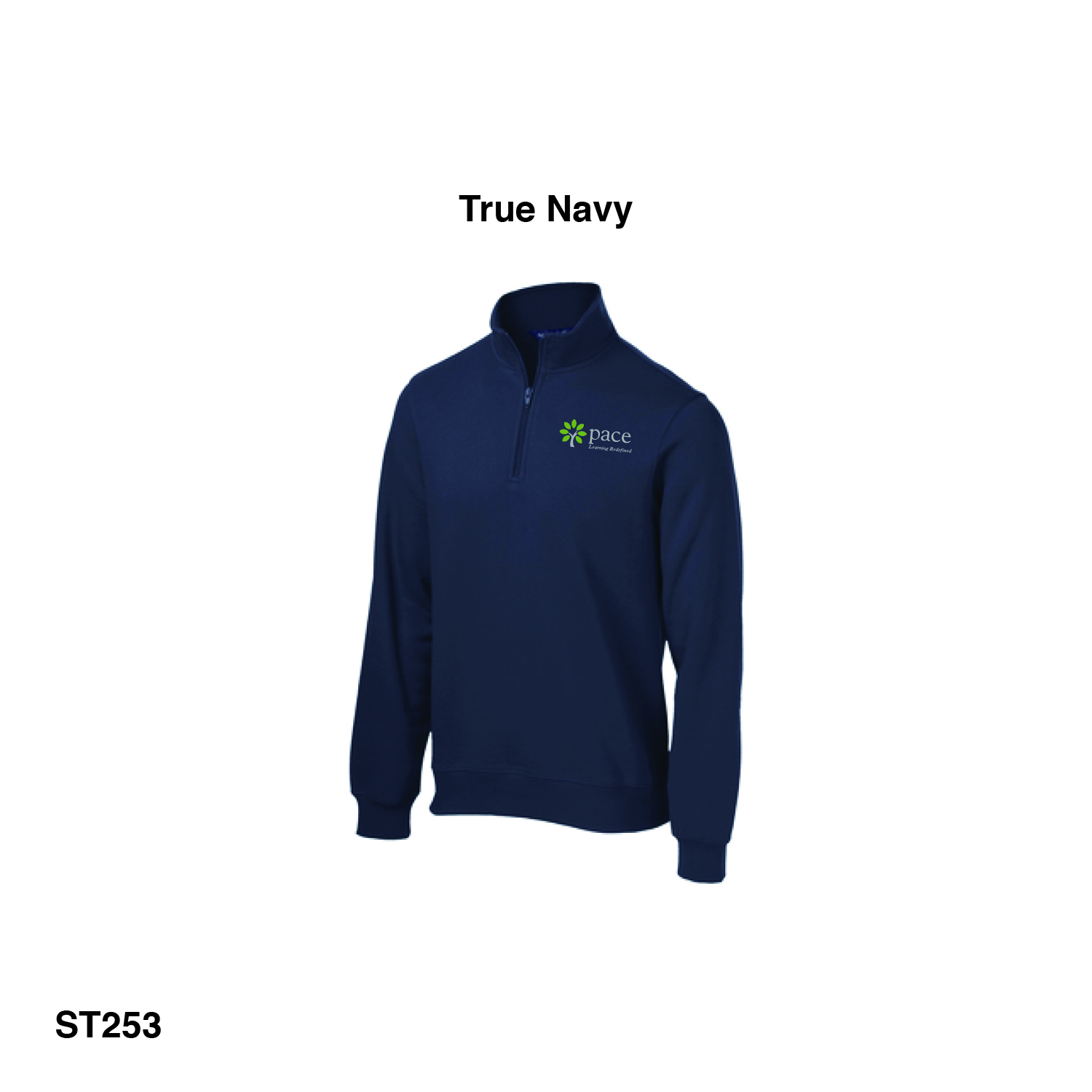 Sport-Tek® 1/4-Zip Sweatshirt (True Navy)