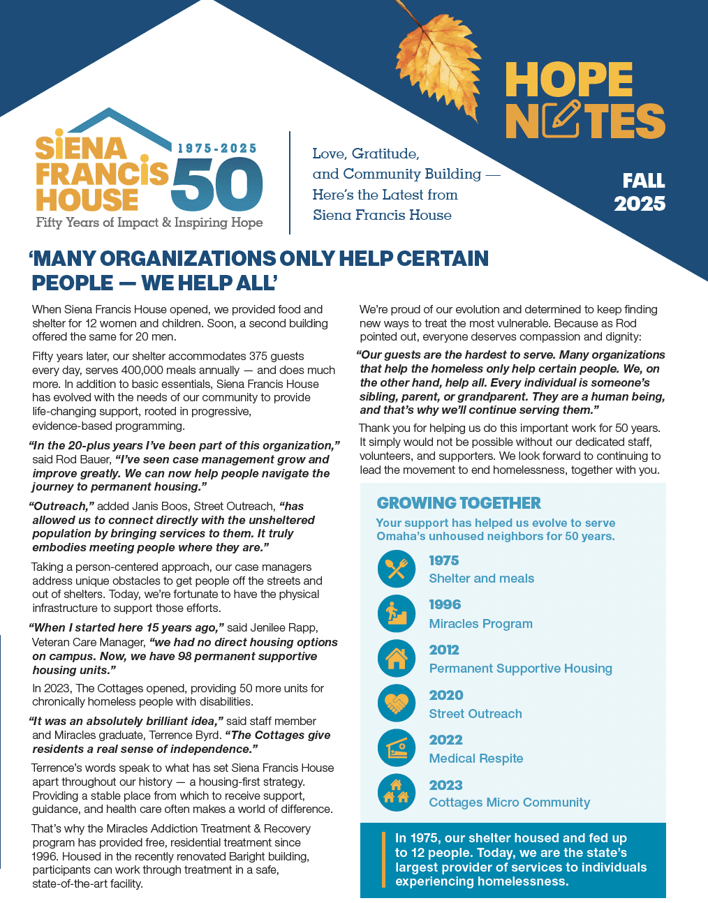 Fall 2025 Newsletter