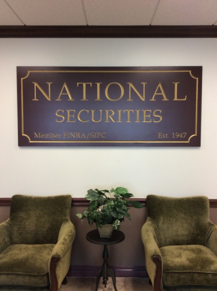 The 4 step process for a unique Lobby Sign in your lobby, reception or showroom in Boca Raton, FL