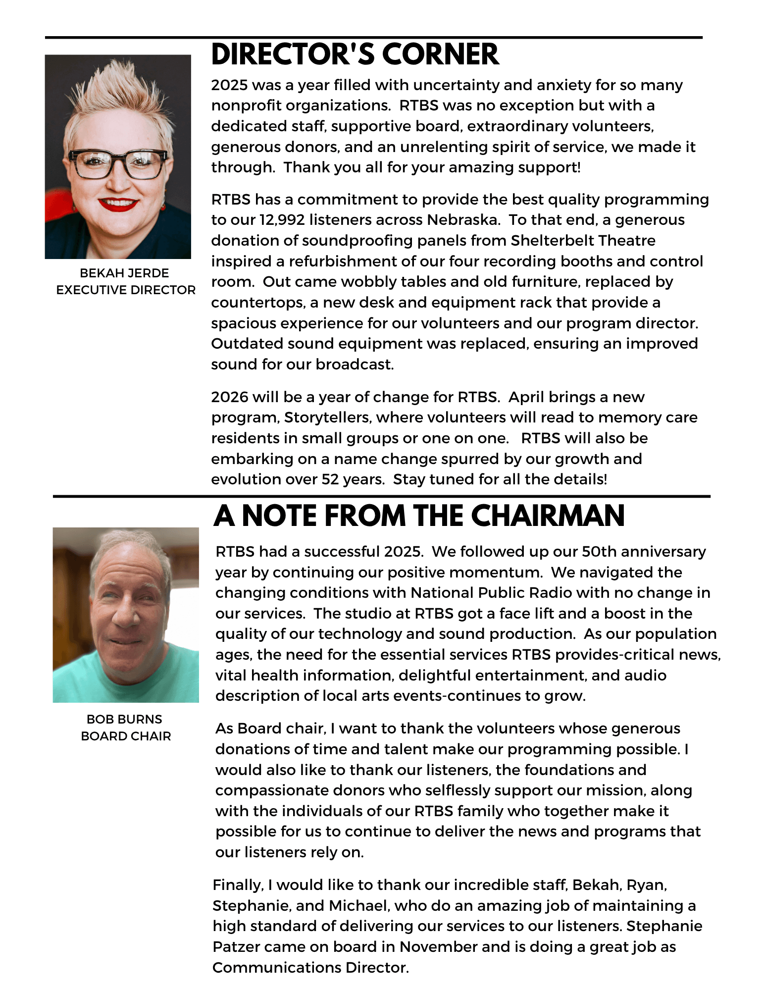 Image of the fourth page of the Broadcaster