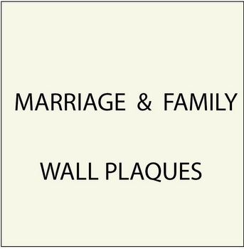 N23050 - 2. Marriage and Family Plaques