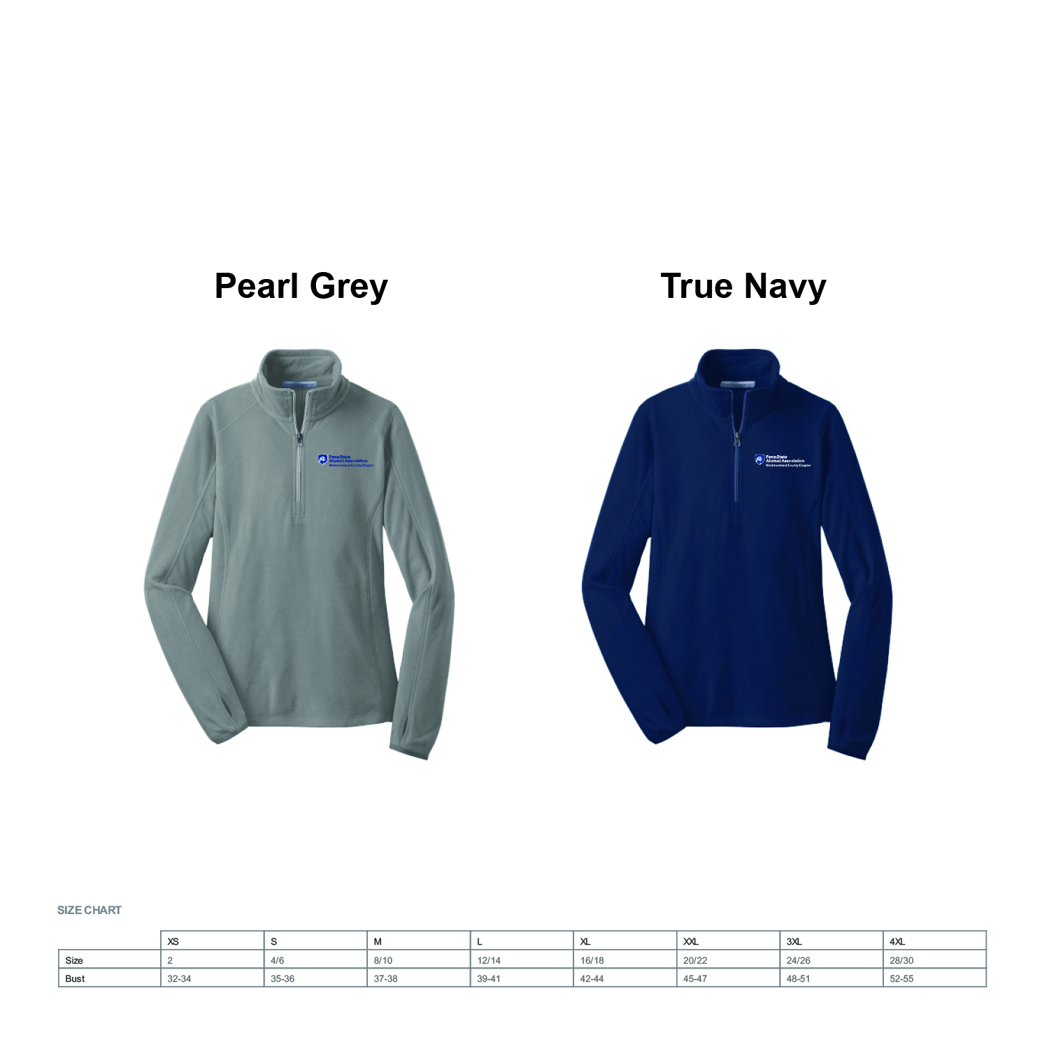Port Authority® Ladies Microfleece 1/2-Zip Pullover