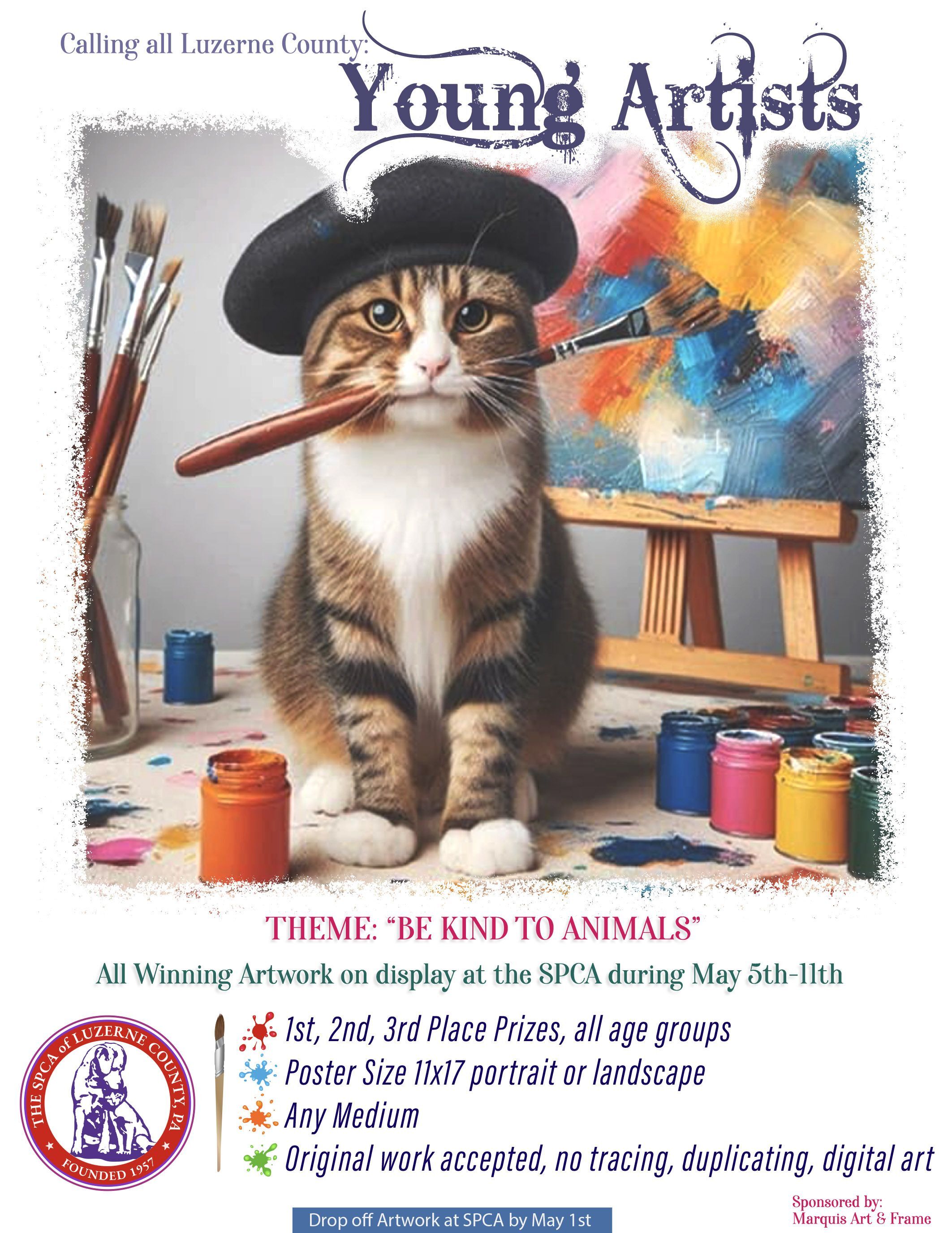 2025 SPCA Poster Contest