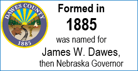 Dawes County Founded 1885