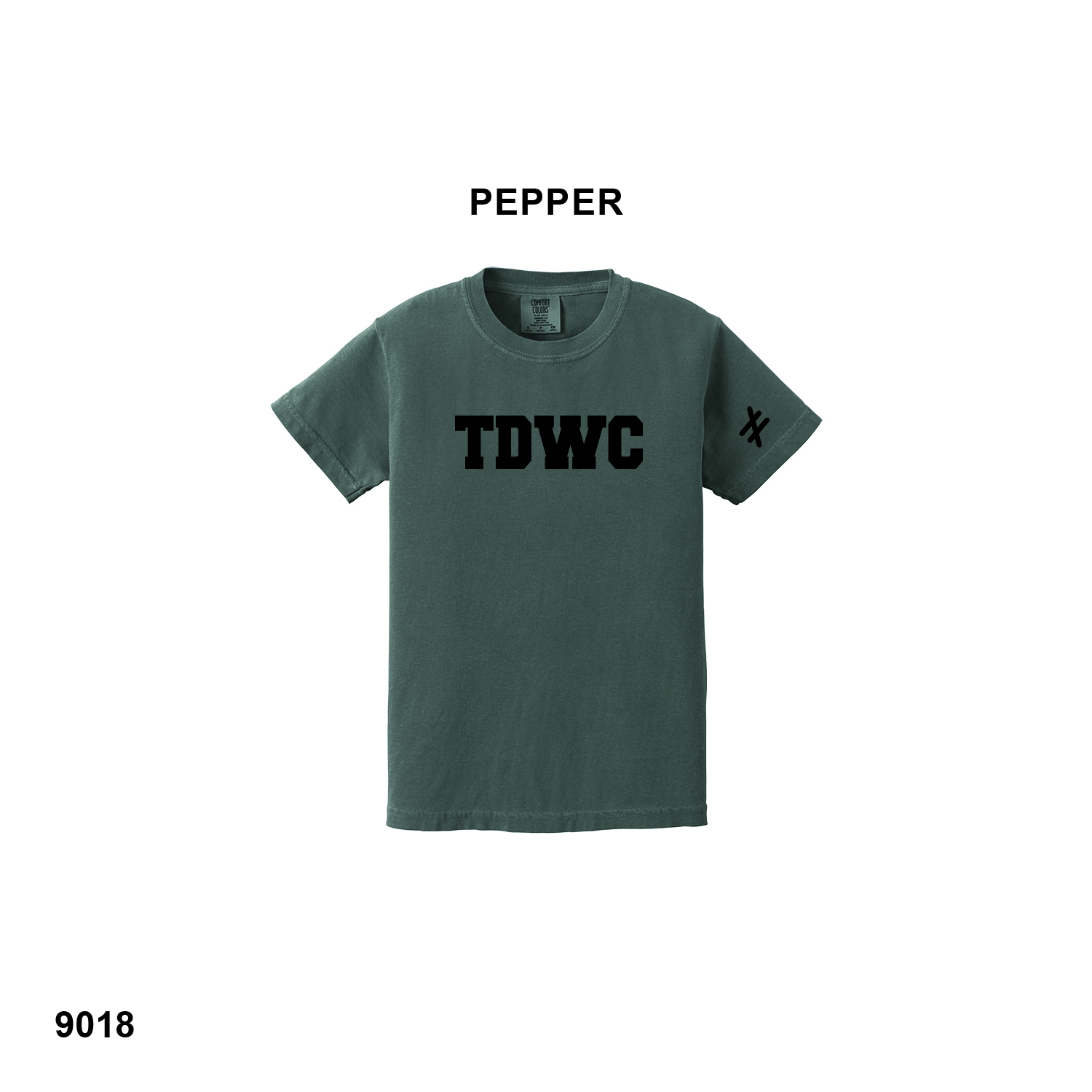 TDWC/NOT EQUAL LOGOS - Comfort Colors® Youth Heavyweight Ring Spun Tee