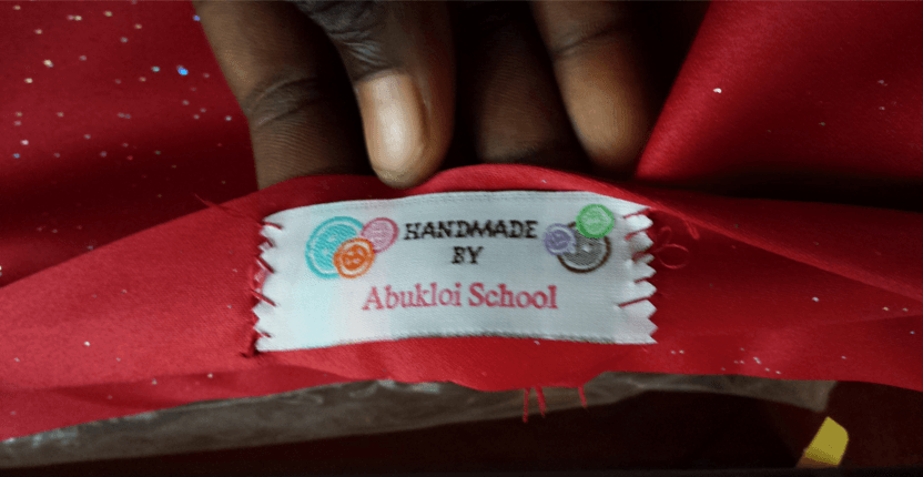 Abukloi tailoring label