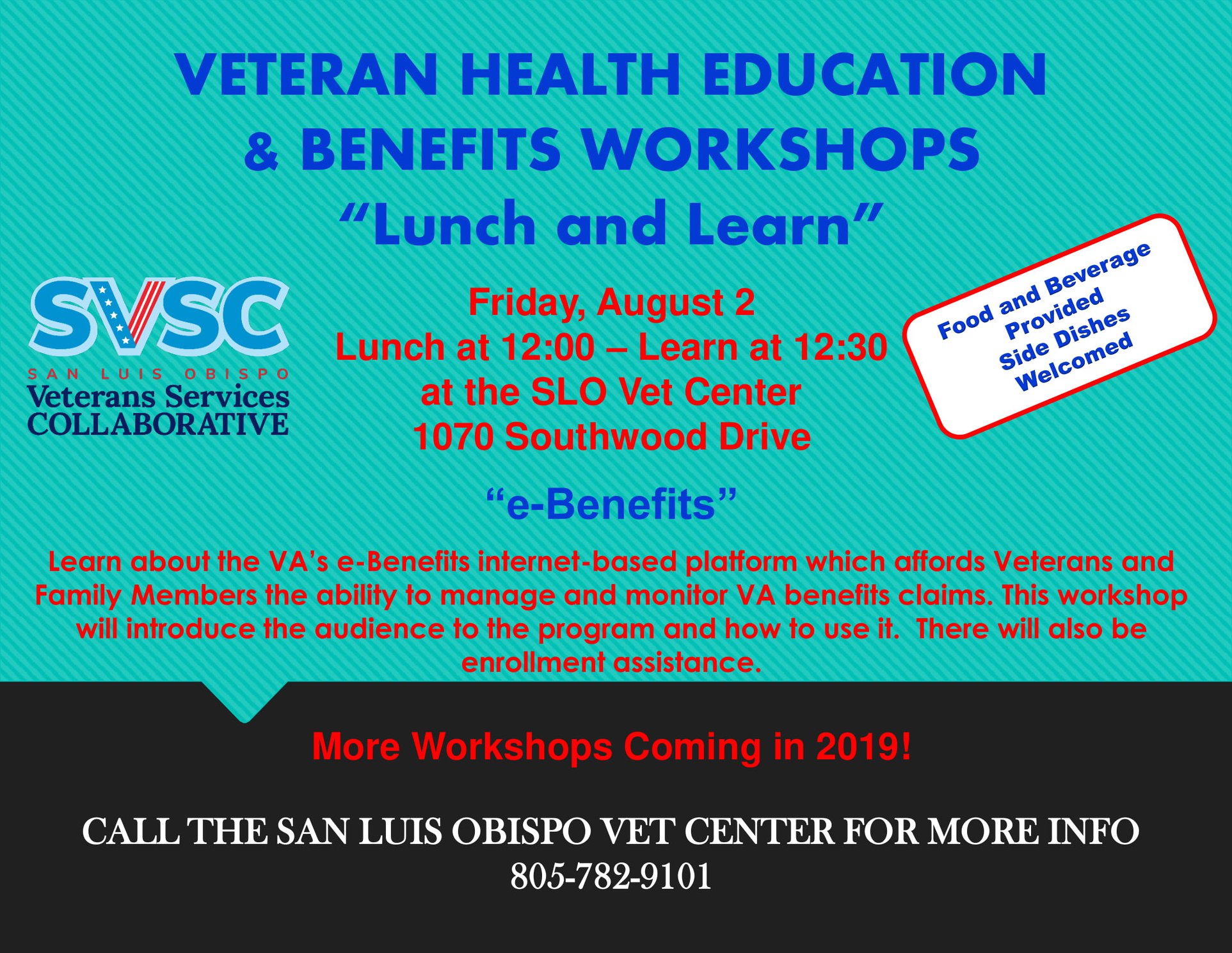 Veteran Health Education & Benefits Workshop
