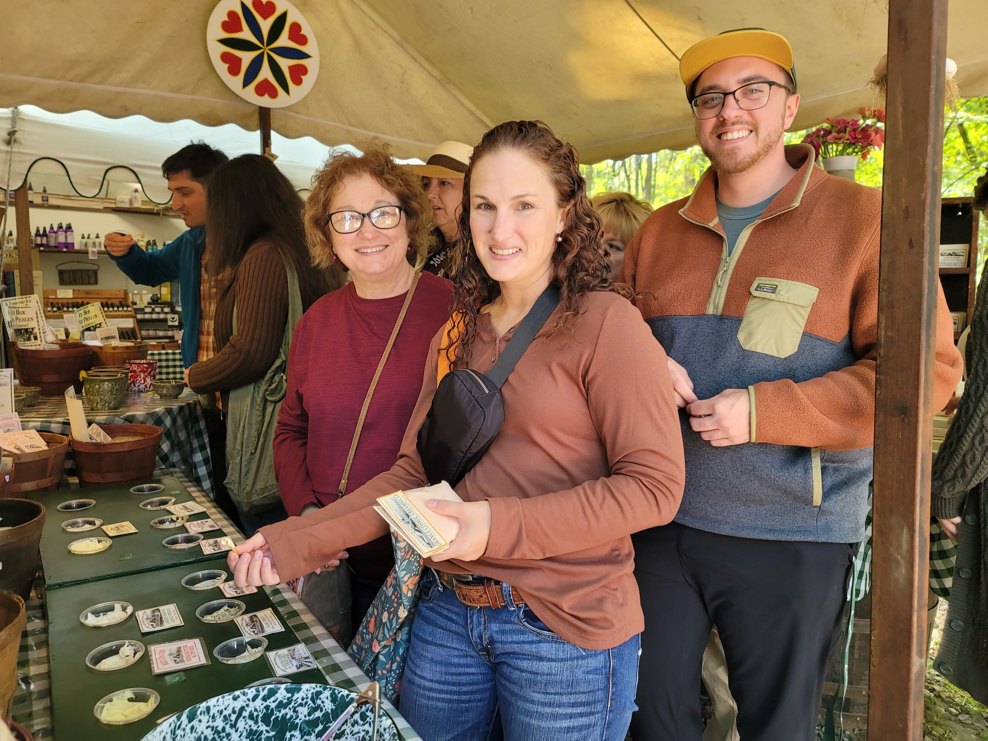 Visitors at Mountain Craft Days