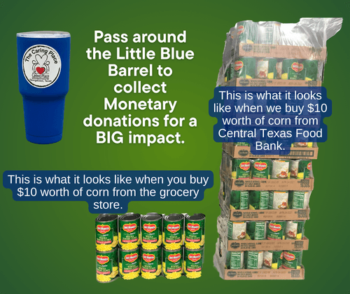 Little Blue Barrel & Monetary Gifts