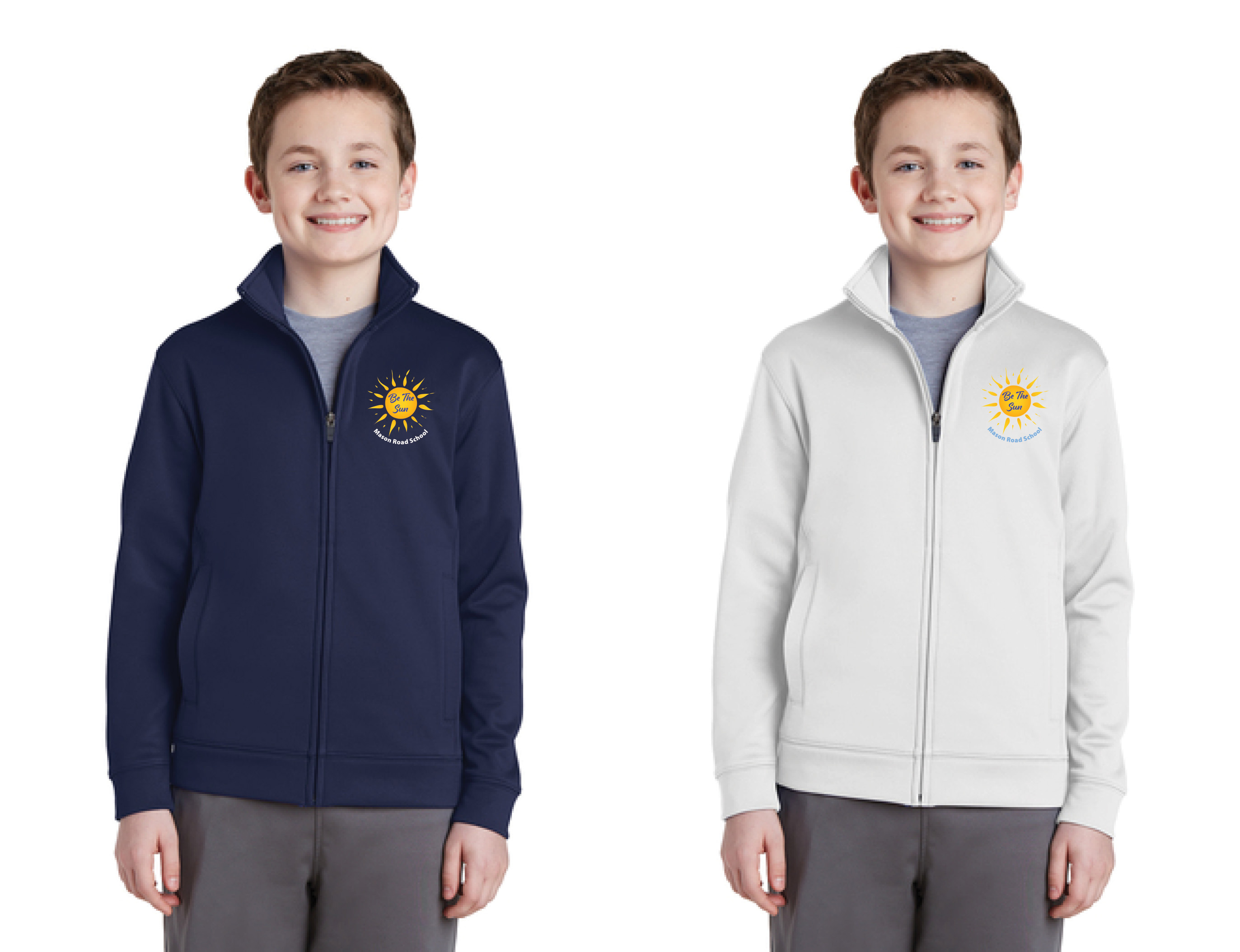 Sport-Tek® Youth Sport-Wick® Fleece Full-Zip Jacket
