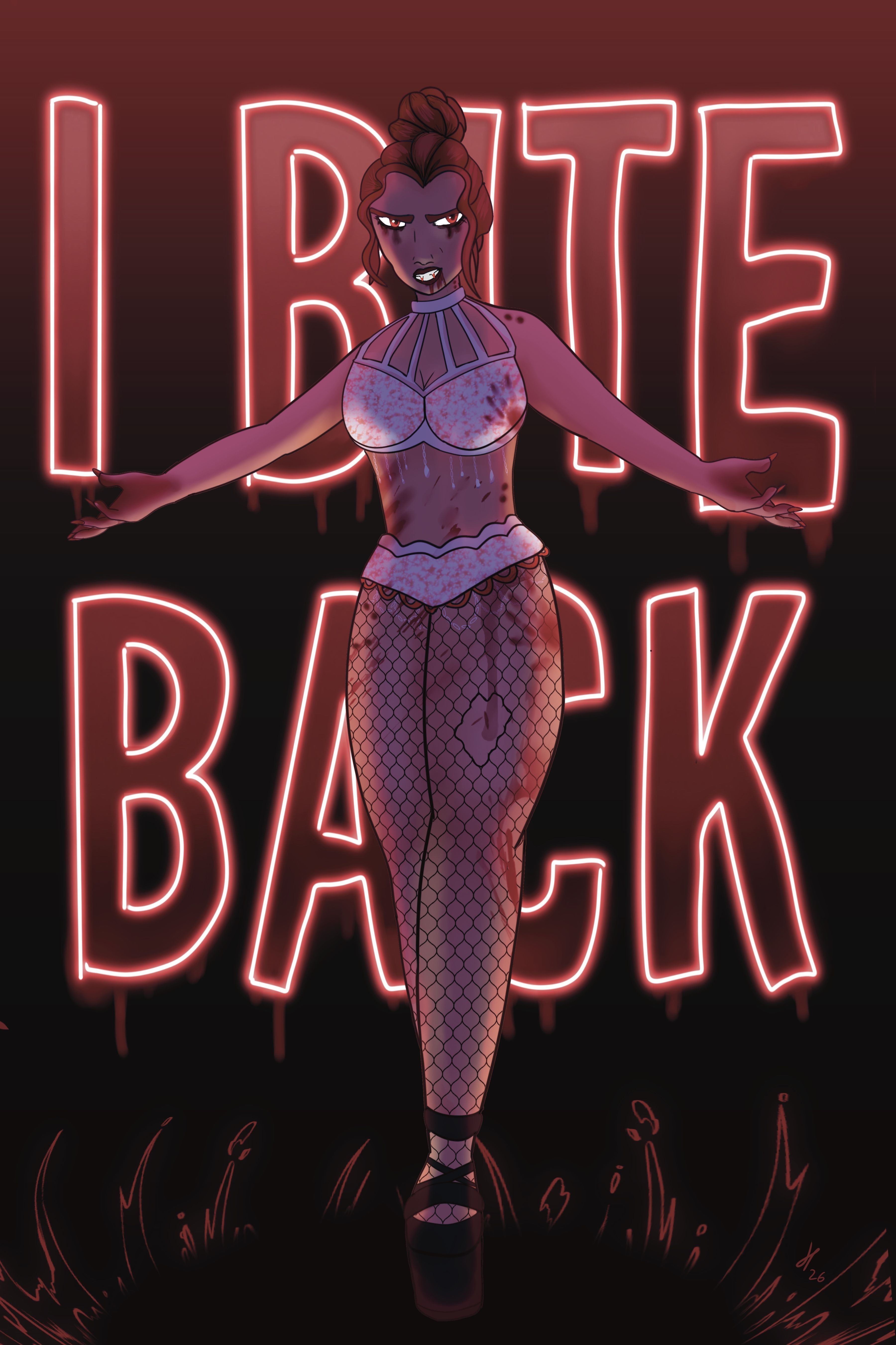 VAMPIRE, not yours by mbriggsart