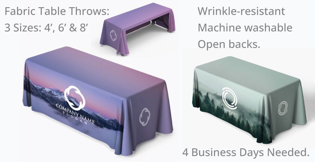 Fabric Table Throw