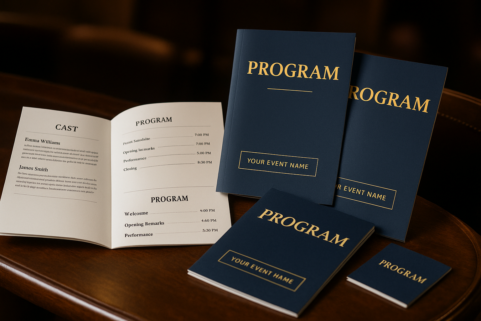 Personalised Programs Custom Program Printing | Event & Ceremony Programs