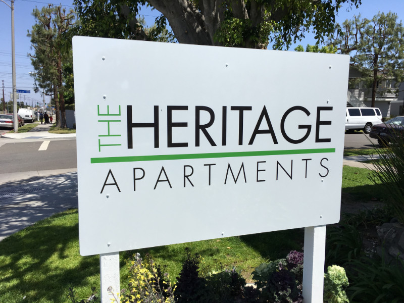 Anti-Graffiti Apartment Complex Signs Anaheim CA