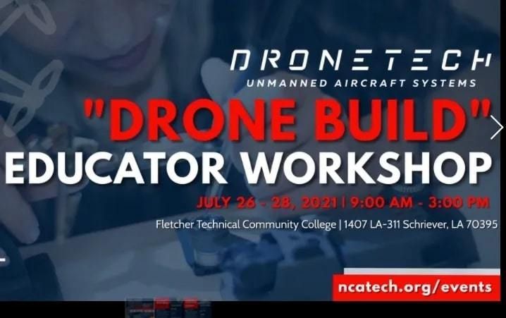 Bayou STEM @ Fletcher College Hosting Drone PD