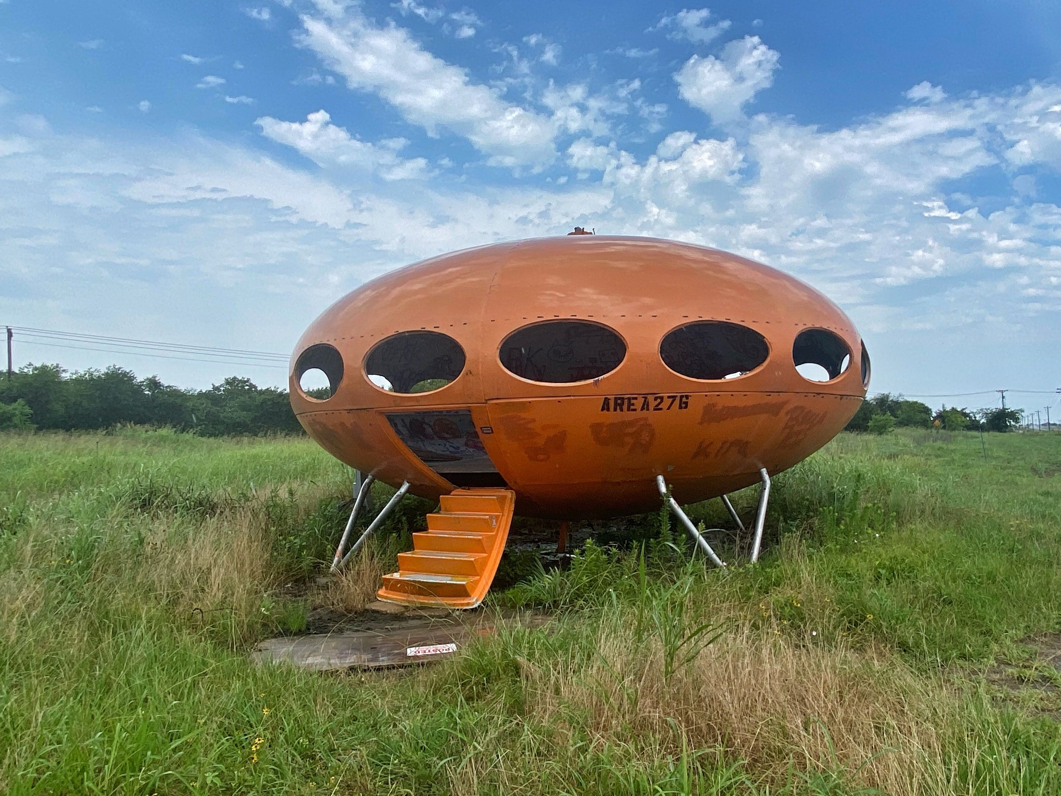 Futuro House in Royse City, Texas