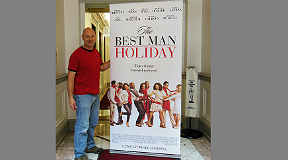 retractable banner stand