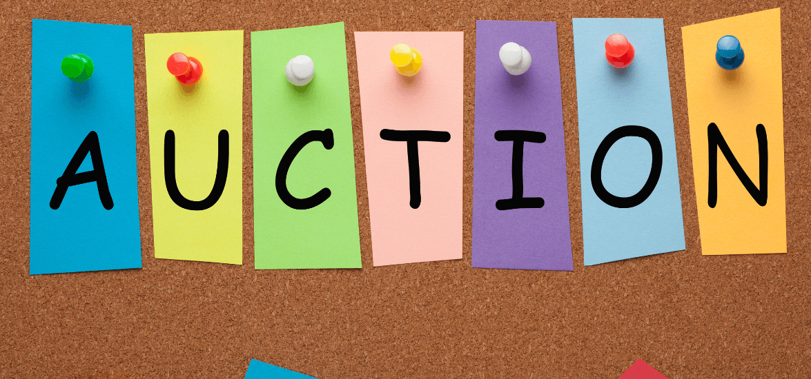 Our Online Auction is up and running! Oct 1-31