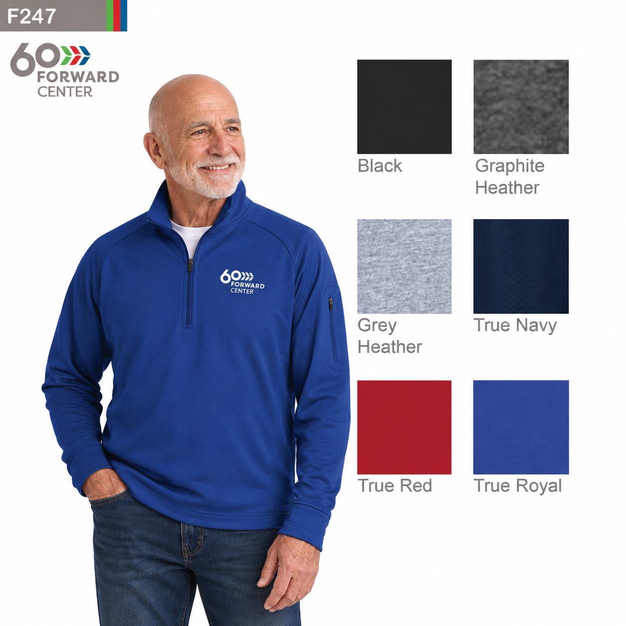 Sport-Tek® Tech Fleece 1/4-Zip Pullover