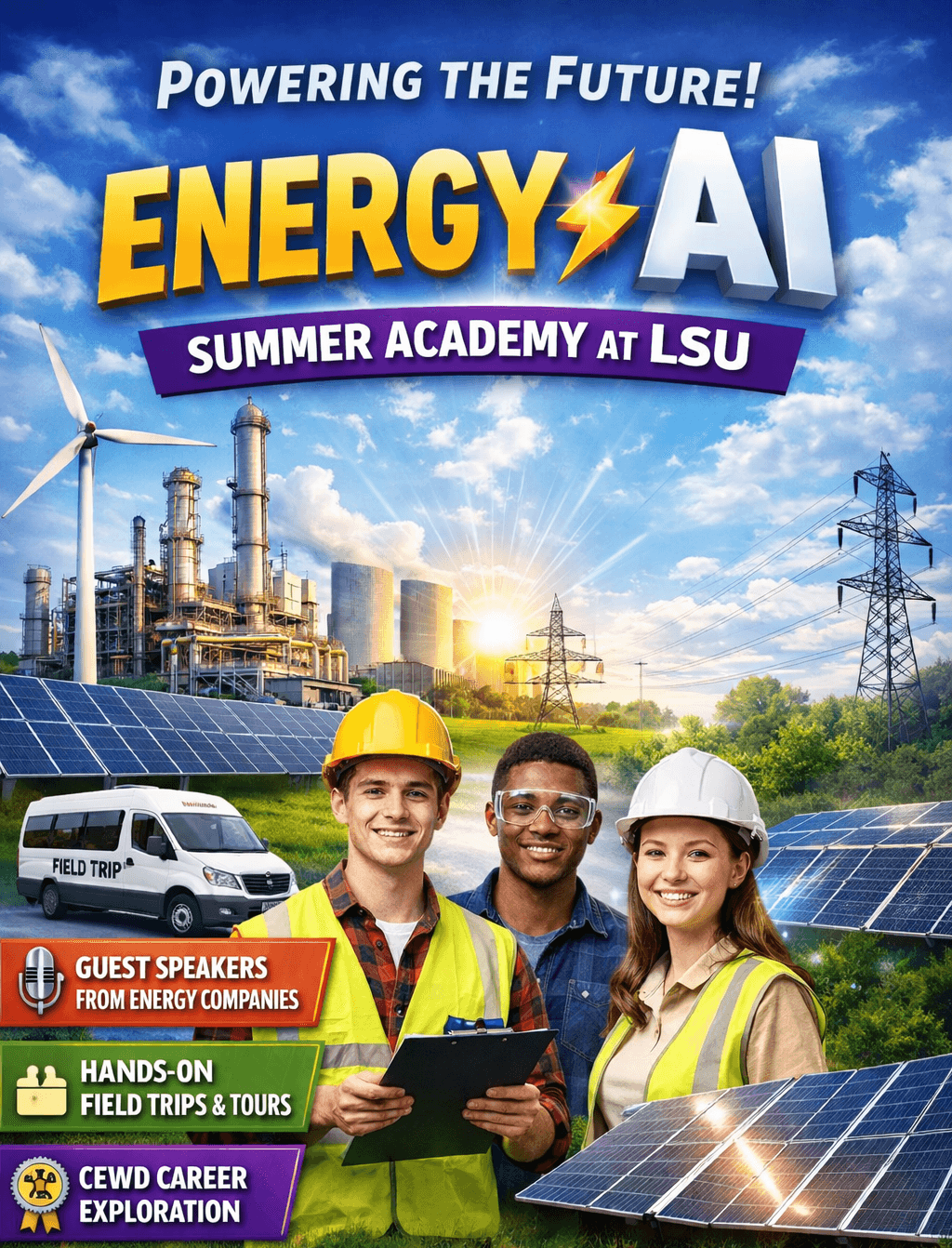 Energy + AI: A New Summer Academy Course for High School Students