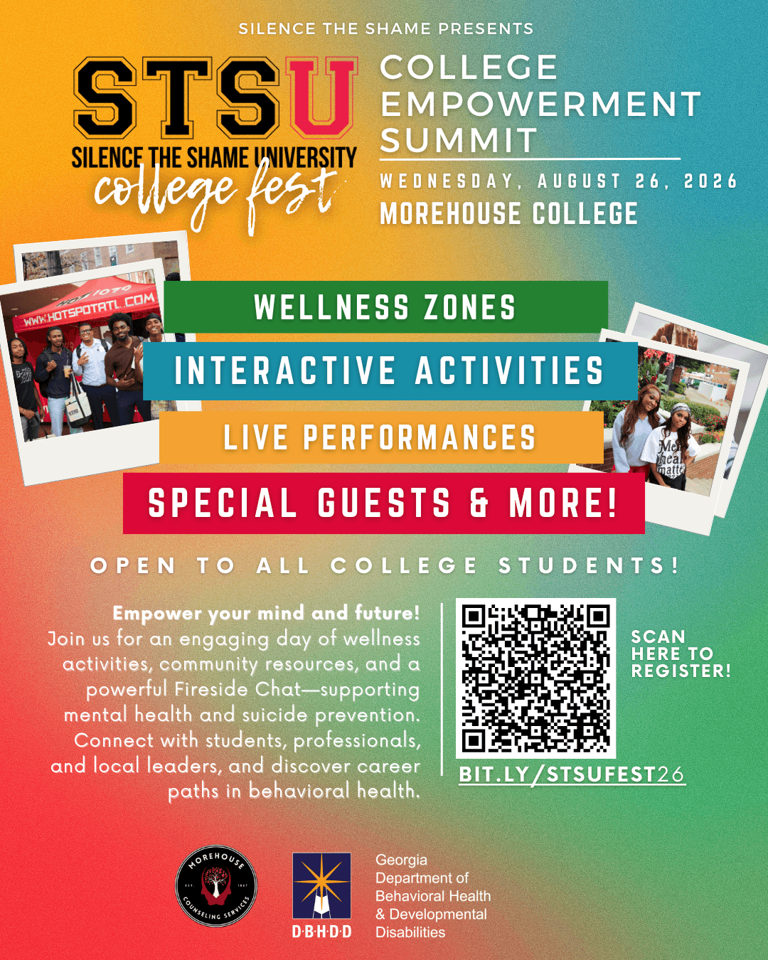 Ready to level up your wellness, expand your network, and have some fun before the semester gets into full swing?