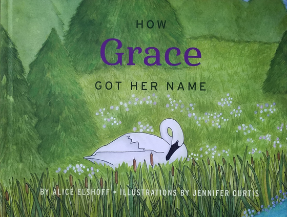 How Grace Got Her Name is an enchanting children's book sharing the real-life story of Grace, the Society's Oregon Restoration Project swan