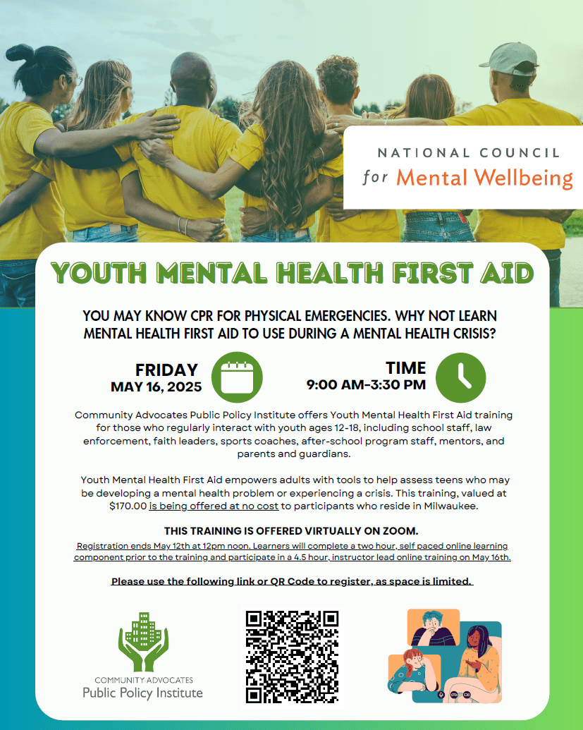youth mental health first aid