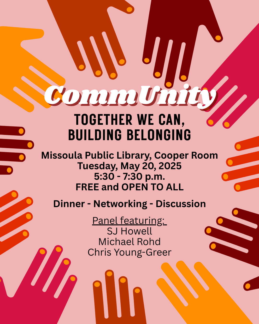Missoula CommUnity Network: Together We Can Conversation