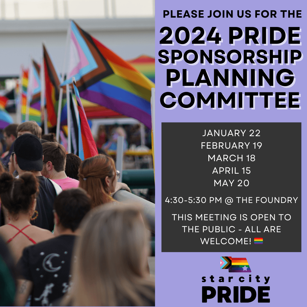 Pride Sponsorship Committee Meetings
