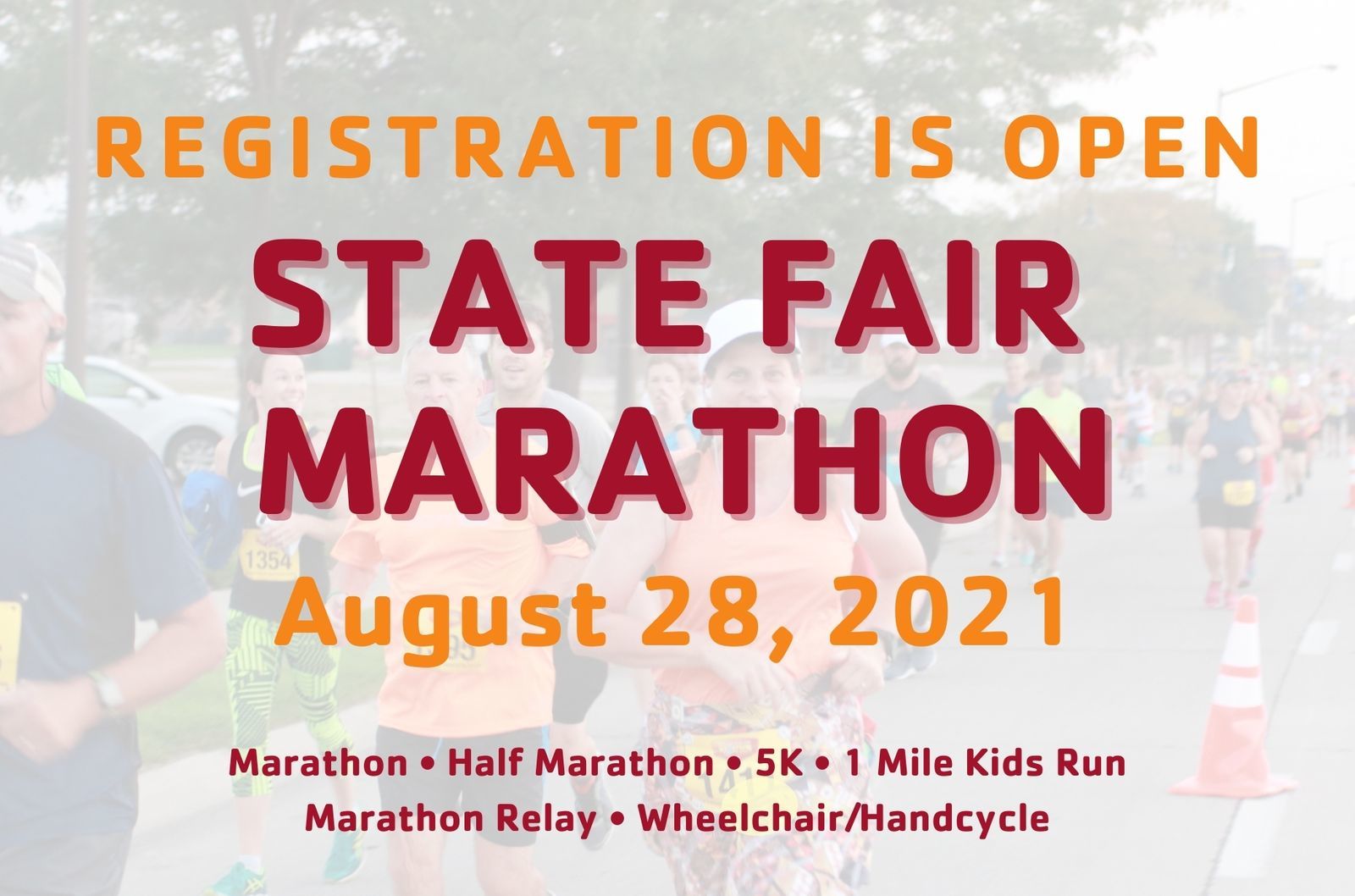 to the Nebraska State Fair Marathon