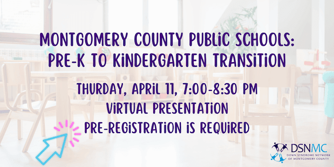 MCPS: Pre-K to Kindergarten Transition