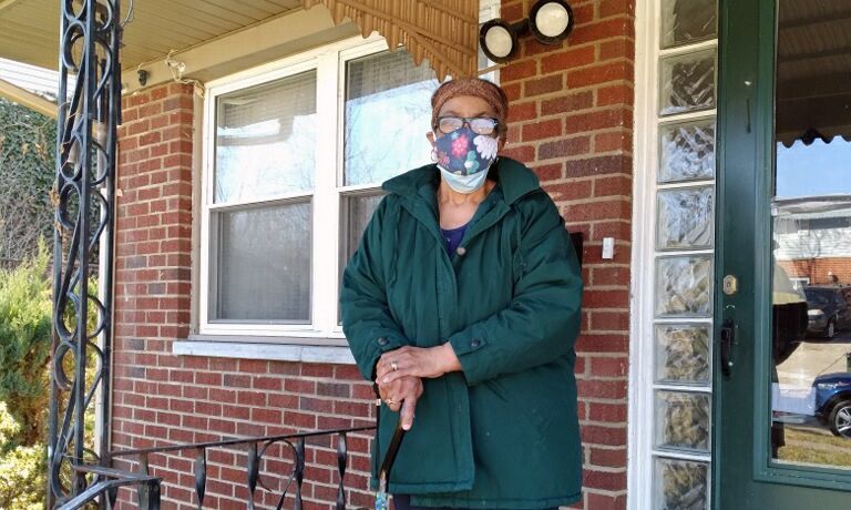 Prudence Coleman was the Recipient of a Critical Repair from Dayton Habitat
