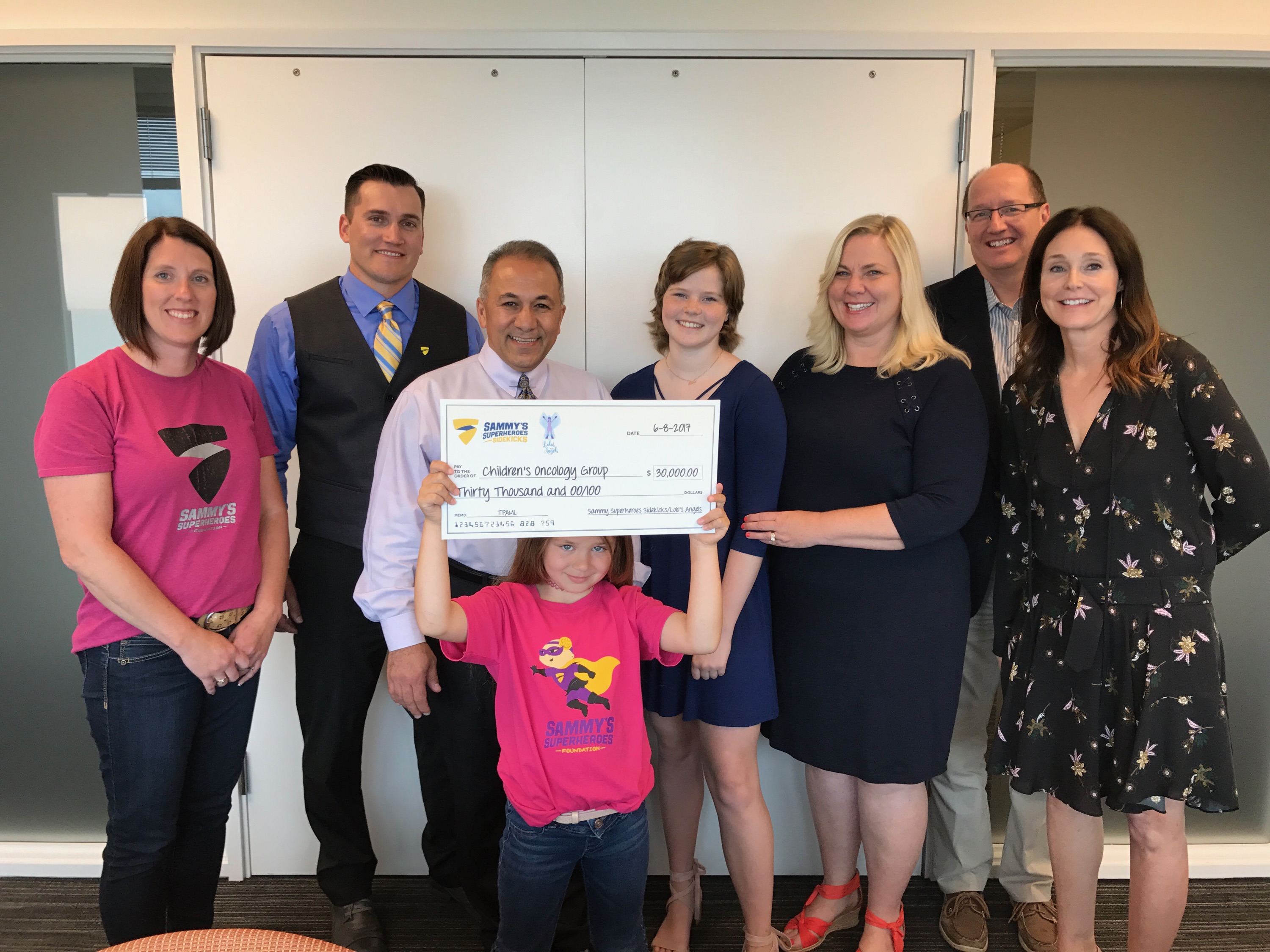 $30,000 Donated to Children's Oncology Group's AML Project