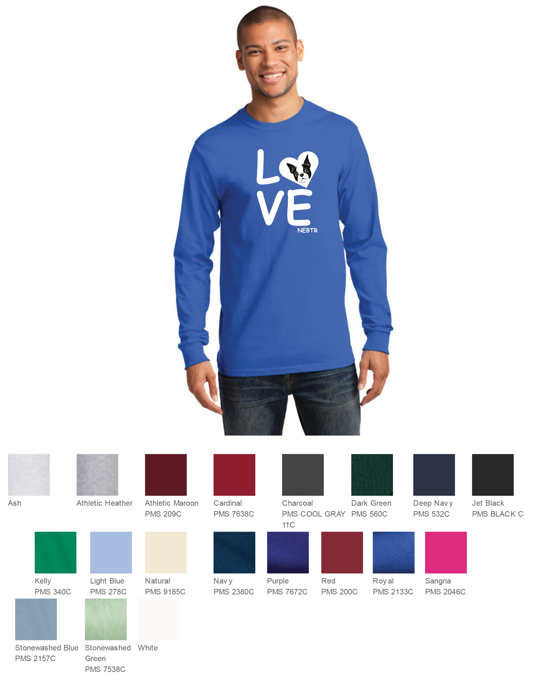 Love Adult Unisex Long Sleeve (Large Front)