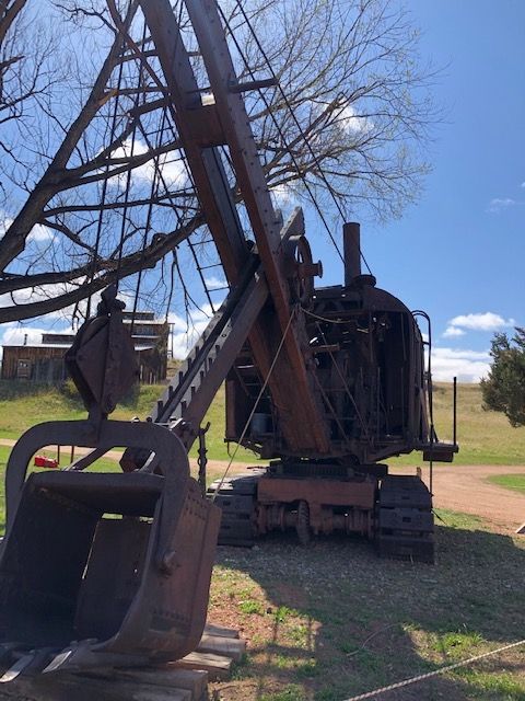 1920 Osgood Steam Shovel at Western Museum of Mining and Industry