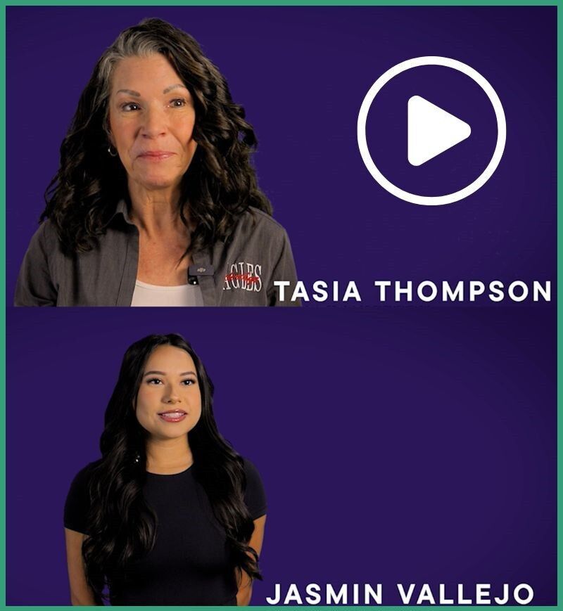Tasia Thompson and Jasmin Vallejo On the Impact of LEF scholarships